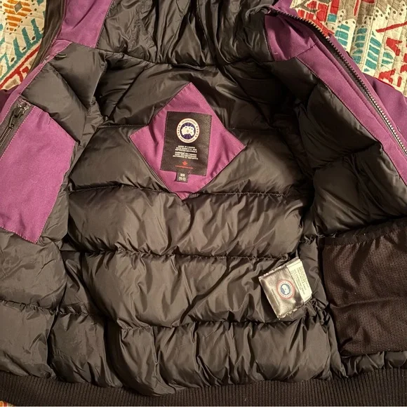 Canada Goose Youth Rundle Bomber 10/12 - Picture 4 of 14